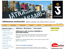 Tablet Screenshot of jatkasaaren.net